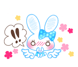 Twin angels Lil & Mel sticker #3302616