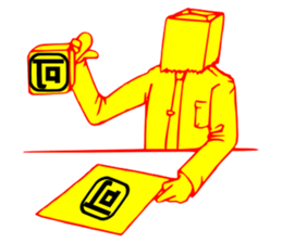 So that an office worker says 8 sticker #3302729