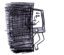 Smart phone  Man. sticker #3302826