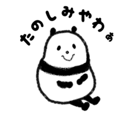 Beans Panda 2 sticker #3303224