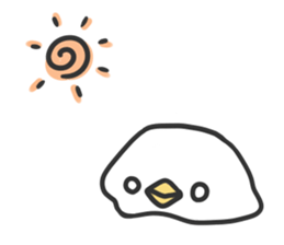 Chewy bird sticker #3304984