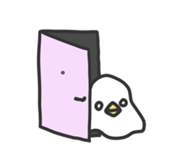 Chewy bird sticker #3304987