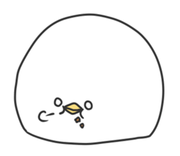 Chewy bird sticker #3304990