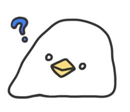 Chewy bird sticker #3304992