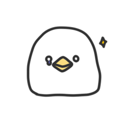 Chewy bird sticker #3304998