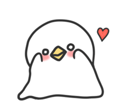 Chewy bird sticker #3305002