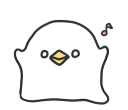 Chewy bird sticker #3305003