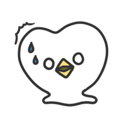 Chewy bird sticker #3305005