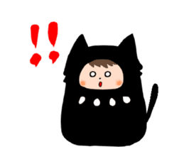 Black Cat. sticker #3305781