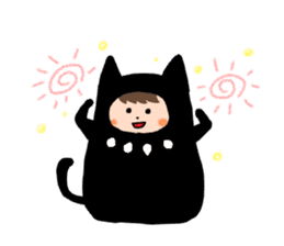 Black Cat. sticker #3305794