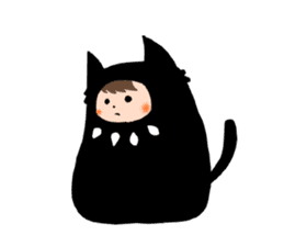 Black Cat. sticker #3305806