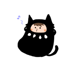 Black Cat. sticker #3305812