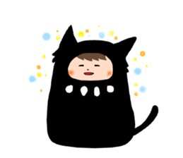 Black Cat. sticker #3305814