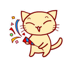 Four Colorful Cats Part2 sticker #3305839