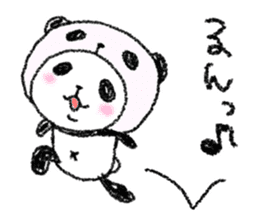 Panda in panda 5 sticker #3305944
