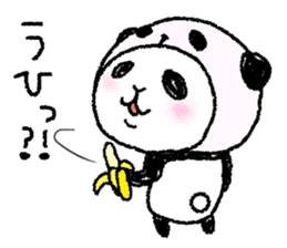 Panda in panda 5 sticker #3305946