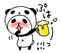 Panda in panda 5 sticker #3305948