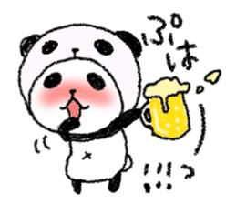 Panda in panda 5 sticker #3305948