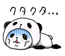 Panda in panda 5 sticker #3305966
