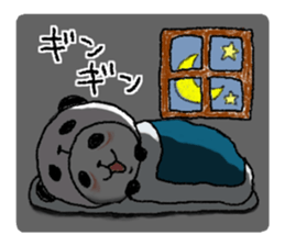 Panda in panda 5 sticker #3305975