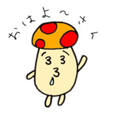 Graffiti mushrooms sticker #3306378