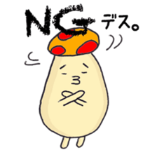 Graffiti mushrooms sticker #3306384