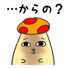 Graffiti mushrooms sticker #3306396