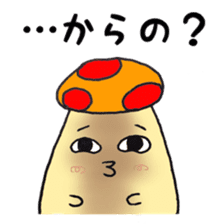 Graffiti mushrooms sticker #3306396