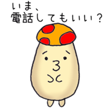 Graffiti mushrooms sticker #3306405