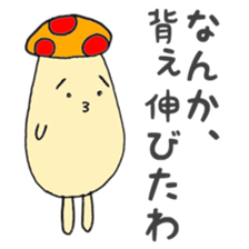 Graffiti mushrooms sticker #3306408
