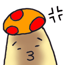 Graffiti mushrooms sticker #3306414