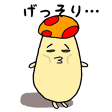 Graffiti mushrooms sticker #3306416