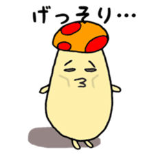 Graffiti mushrooms sticker #3306416