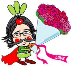 Horticulturist of the veranda sticker #3306699