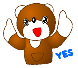 Tomo's Kawaii Bear sticker #3306757
