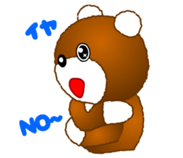 Tomo's Kawaii Bear sticker #3306761