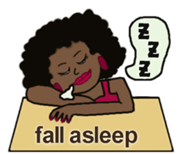Nice woman sticker #3307699