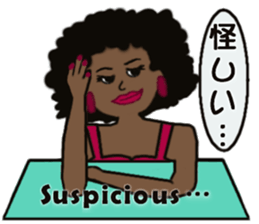 Nice woman sticker #3307703