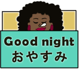 Nice woman sticker #3307706