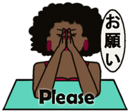 Nice woman sticker #3307708
