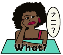 Nice woman sticker #3307715