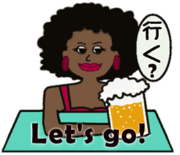 Nice woman sticker #3307718