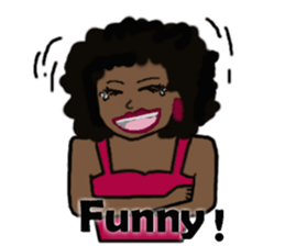 Nice woman sticker #3307723