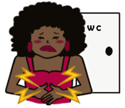 Nice woman sticker #3307724