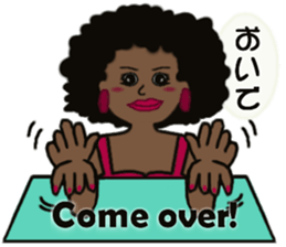 Nice woman sticker #3307727