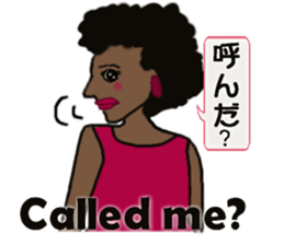 Nice woman sticker #3307730