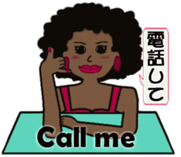 Nice woman sticker #3307731