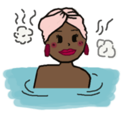 Nice woman sticker #3307735