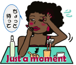 Nice woman sticker #3307737