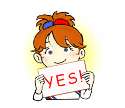 Emily is a cheerleader sticker #3308418